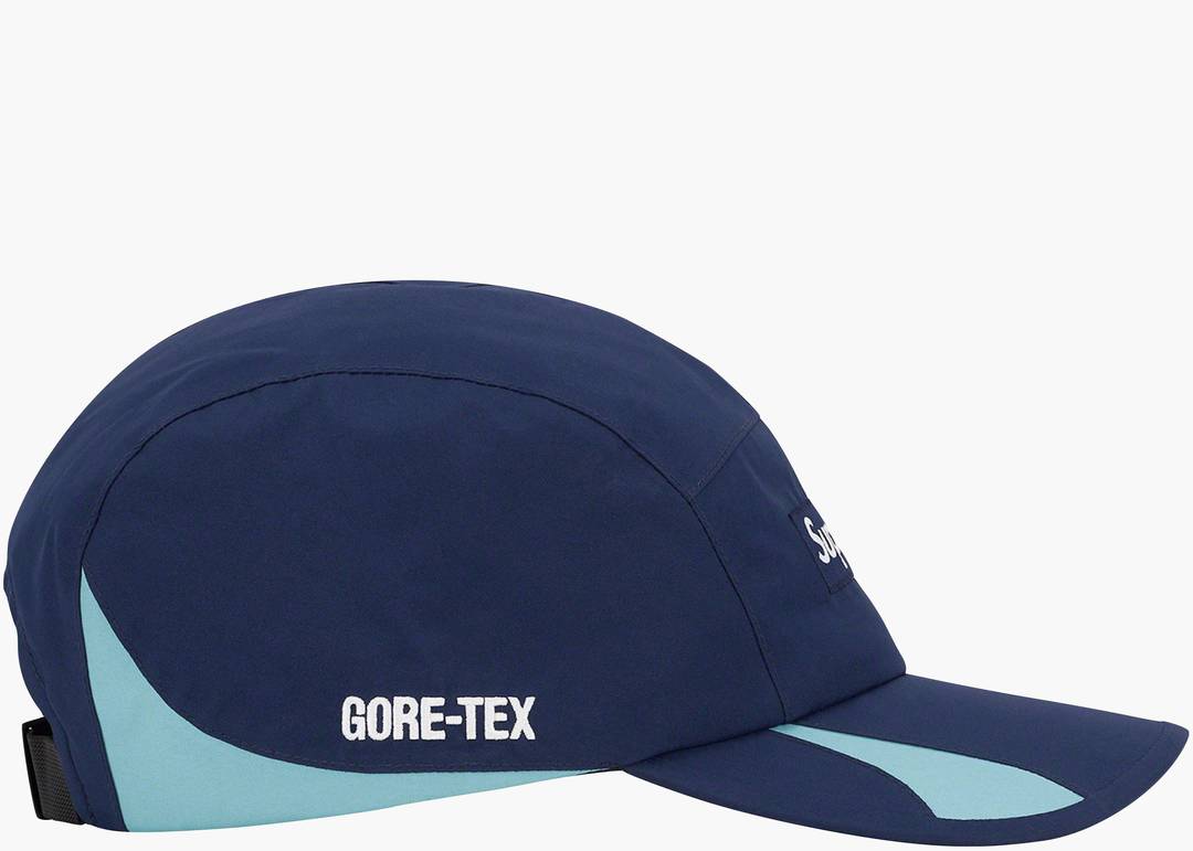 Supreme GORE-TEX Paclite Camp Cap Navy | Hype Clothinga