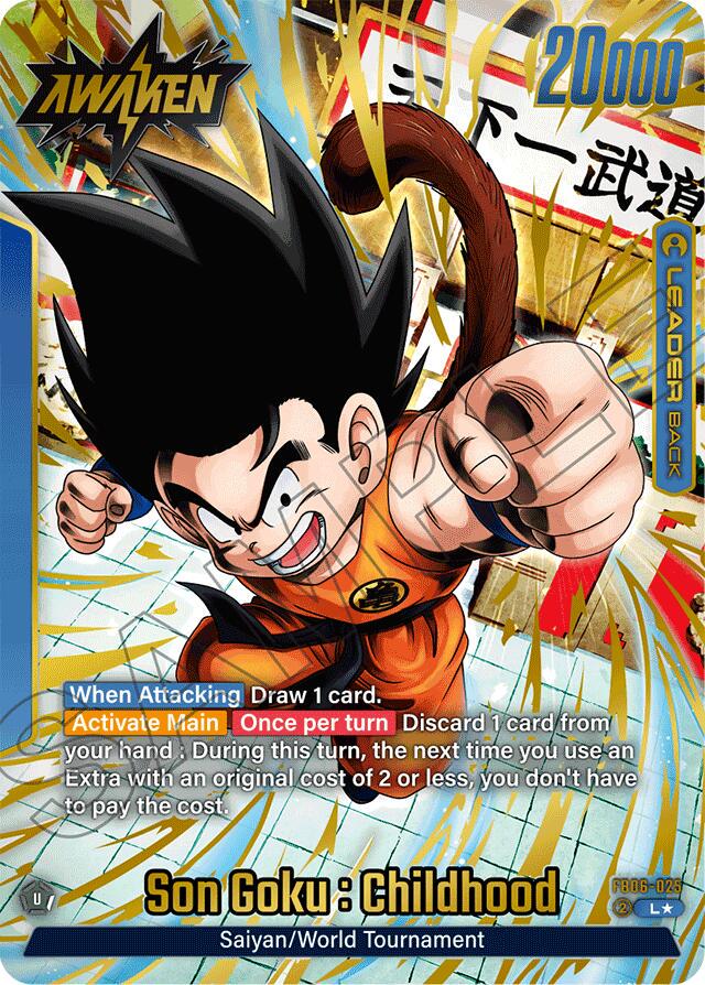 Son Goku : Childhood [Alternate Art] FB06-025 Prices | Dragon Ball