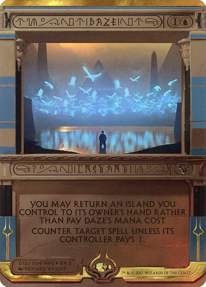 Daze [Foil] #12 Prices | Magic Masterpiece Series: Amonkhet