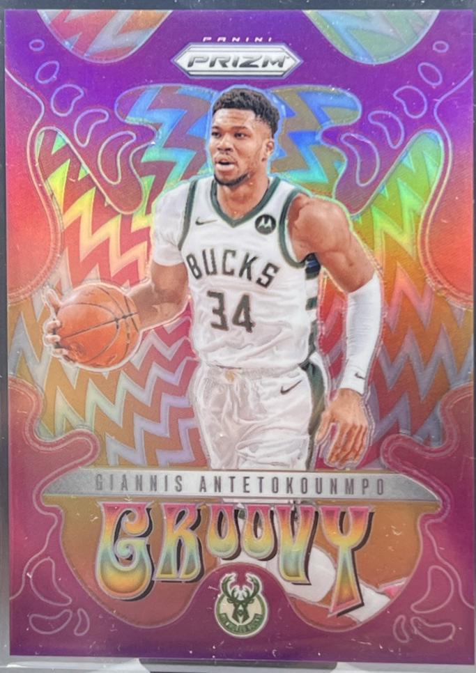 Giannis Antetokounmpo #23 Prices | 2024 Panini Prizm Groovy