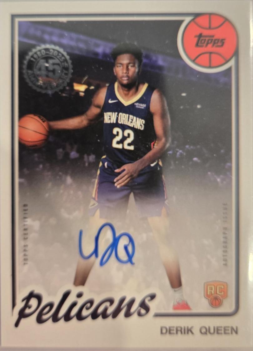 Derik Queen #80B2R-DQ Prices | 2025 Topps 1980 Rookie Autograph