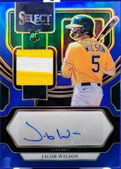 Jacob Wilson [Blue Prizm] #AM-JW Prices | 2024 Panini Select