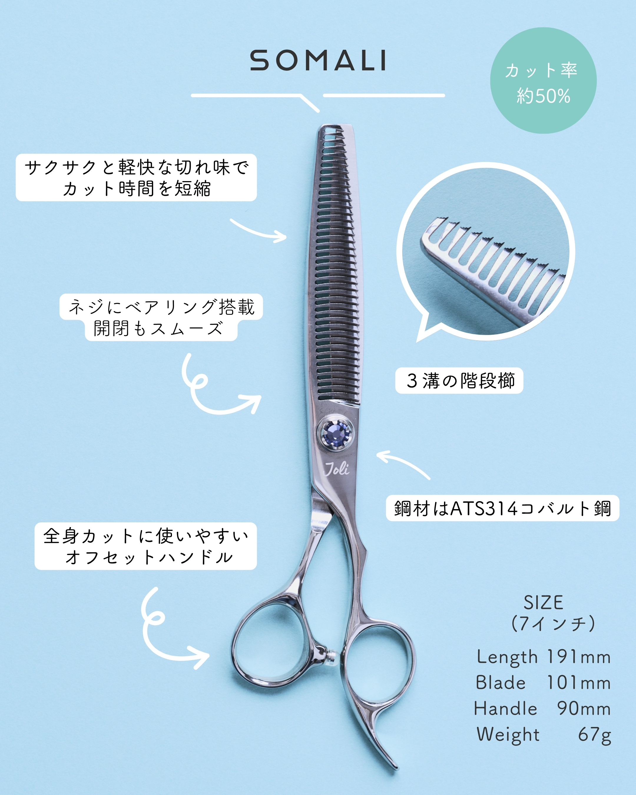 SOMALI / ソマリ - Joli PET SCISSORS