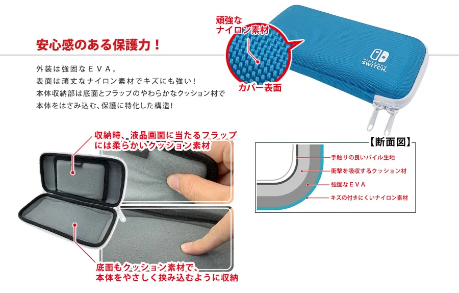 スリムハードケースforNintendoSwitchLite | KeysFactory