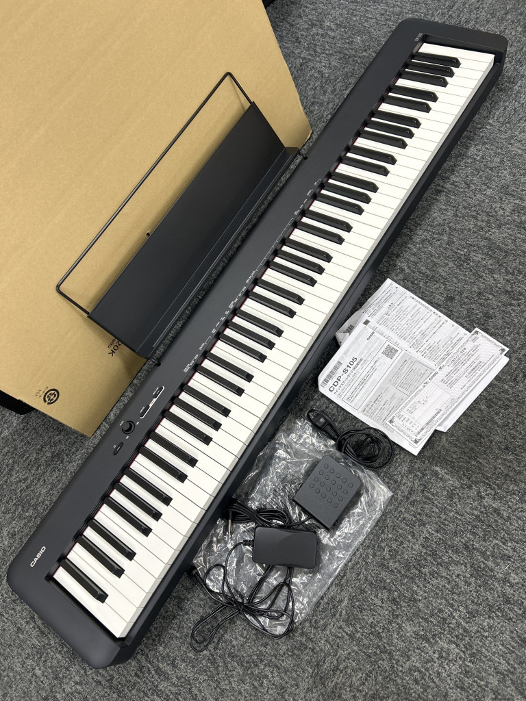 CASIO CDP-S105 電子ピアノ 2023年製 買取りました！買取価格: 8,000円