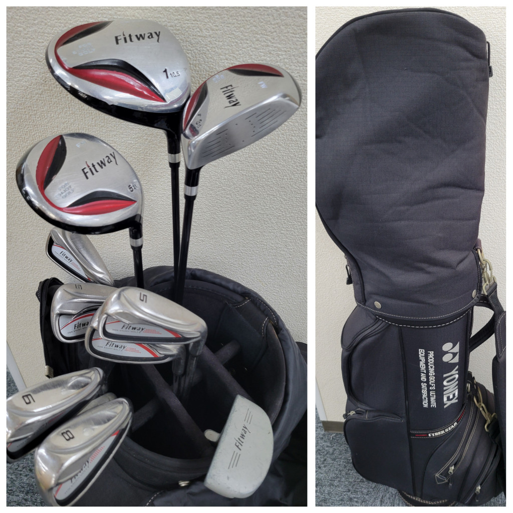 中古品買取実績：Fit way フィットウェイ ゴルフセット ゴルフクラブ11