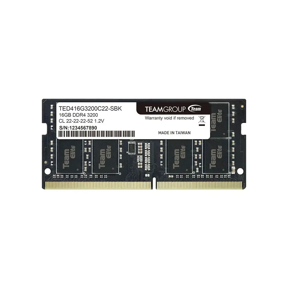 TEAMGROUP Elite DDR4 32GB Single 3200MHz PC4-25600 CL22 Unbuffered