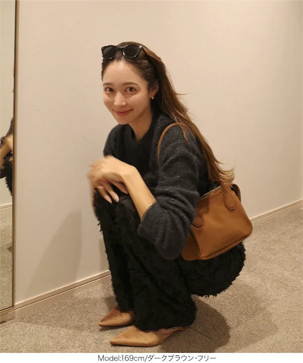 Reinaさんコラボ ]ラメフェザーニット [N1128]| 秘密のSALE☆ 2/26(木