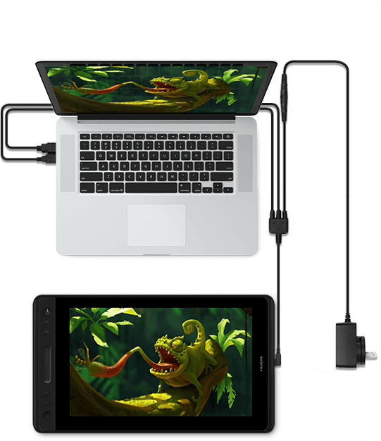 Kamvas Pro 12 Portable 11.6-inch Drawing Pen Display | Huion