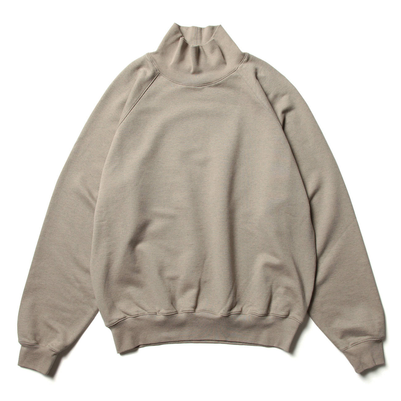 AURALEE / オーラリー | SUPER SOFT HEAVY SWEAT MOCK NECK P/O