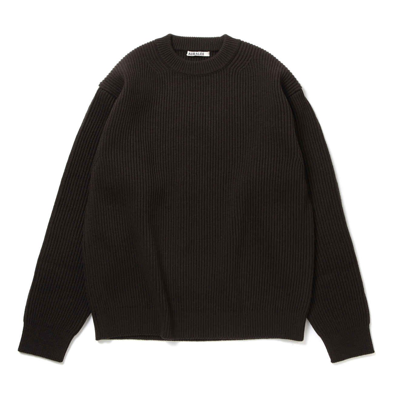 AURALEE / オーラリー | FRENCH MERINO RIB KNIT P/O (レディース