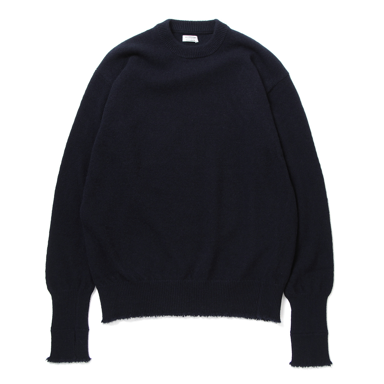 MAATEE&SONS / マーティーアンドサンズ | 強撚SHETLAND 裏カシミヤ