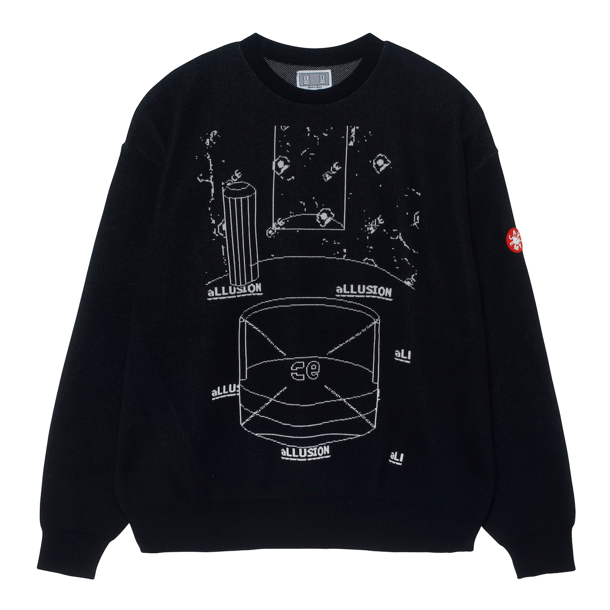 C.E / シーイー | ALLUSION KNIT - Black | 通販 - 正規取扱店
