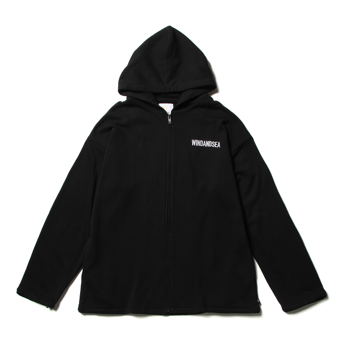 WIND AND SEA / ウィンダンシー | SEA BIG ZIP HOODIE - Black | 通販