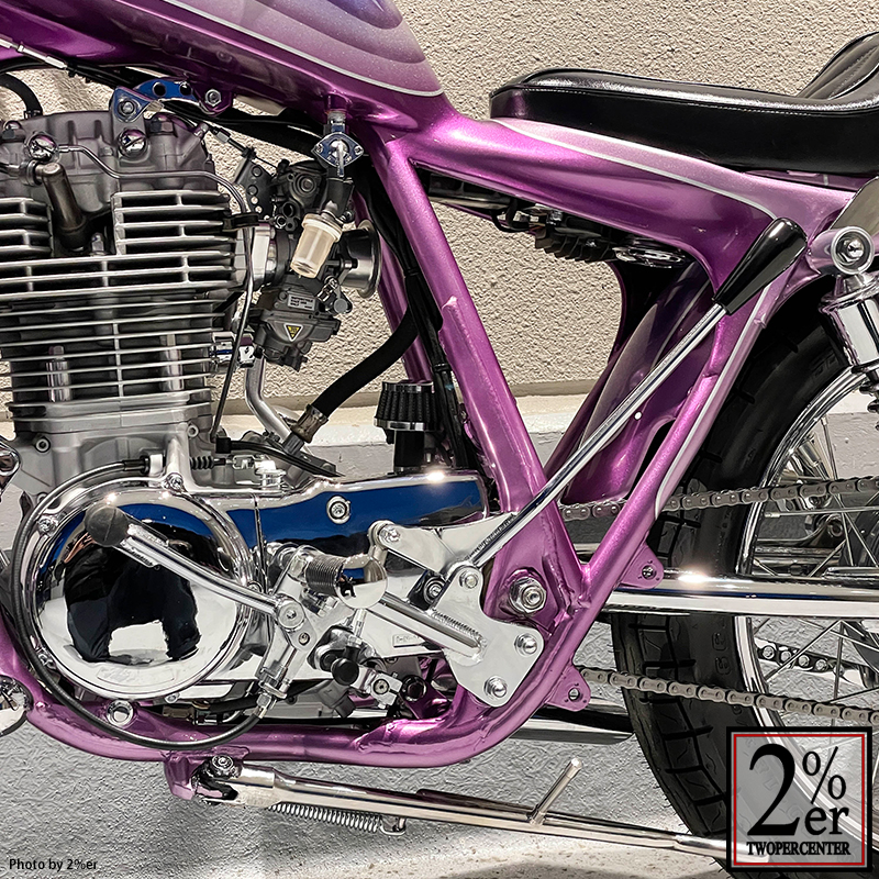 ミッドハイ ジョッキーシフトキット クローム SR400/500 フルキット