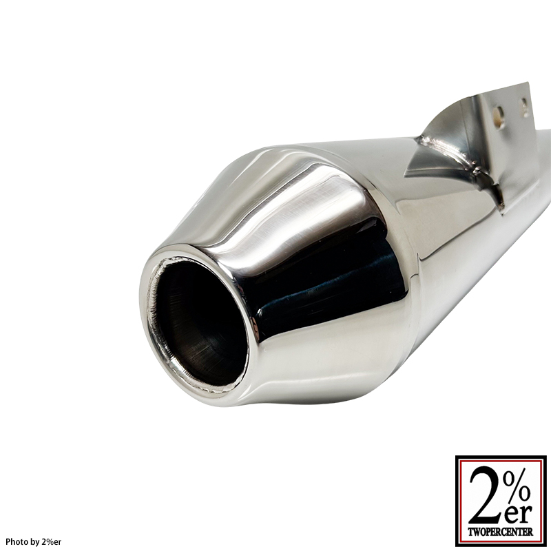 SR400/500 スリップオン メガホンマフラー / 2％er オフィシャルWebstore