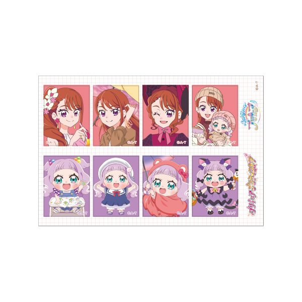 ひろがるスカイ！プリキュア】証明写真風デコレーションラベル 聖あげ