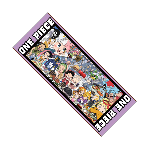 ワンピース】麦わらスペース フェイスタオル（麦わらの一味