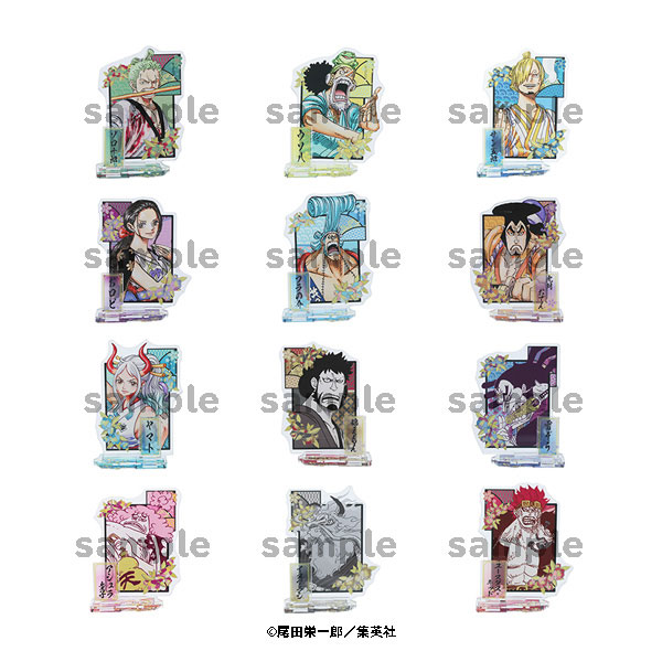 ONE PIECE】アクリルフィギュアコレクション【雅】（全12種