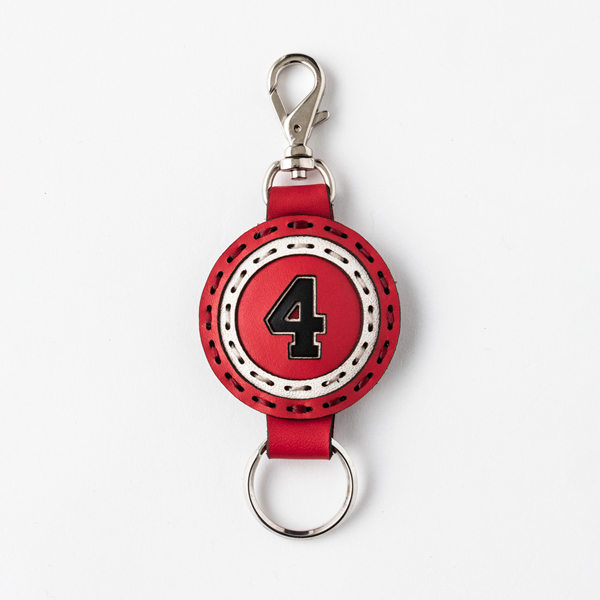 湘北ユニフォーム レザーキーホルダー（Ojaga Design）赤木剛憲: 雑貨