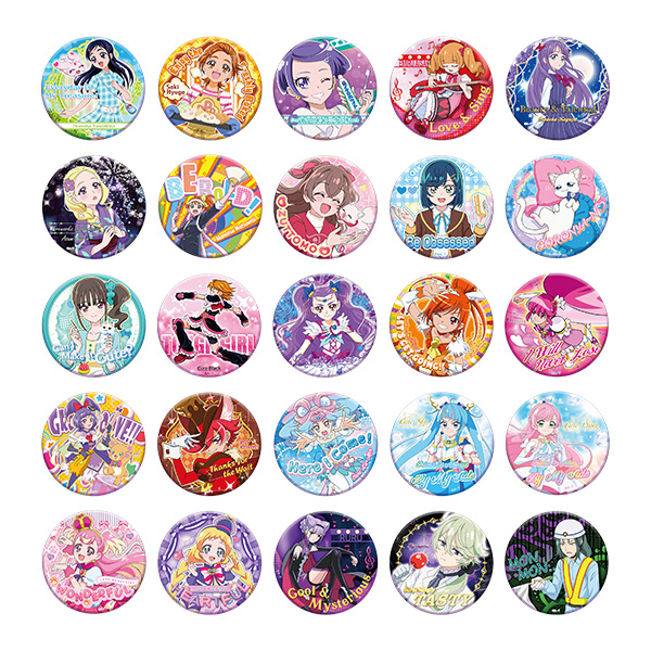プリキュアオールスターズ】トゥインクル缶バッジ11 Neo!（全25種