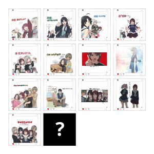 ガールズバンドクライ】アクリル色紙 X vol.1（全8種ランダム1個