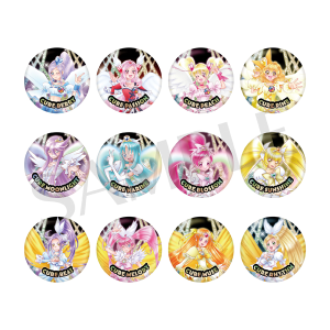 全プリキュア 20th Anniversary LIVE！】ホログラム缶バッジ2004～2008