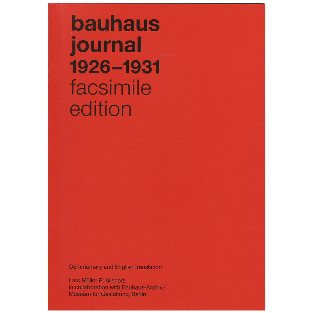 Bauhaus Journal 1926-1931 (Facsimile Edition) バウハウスジャーナル