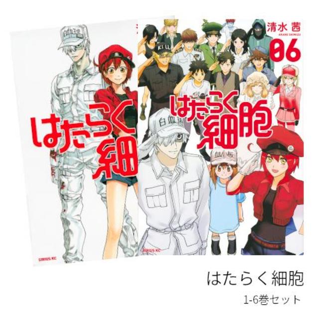 はたらく細胞 全巻(1-6)セット 全巻新品 -の商品詳細 | 蔦屋書店