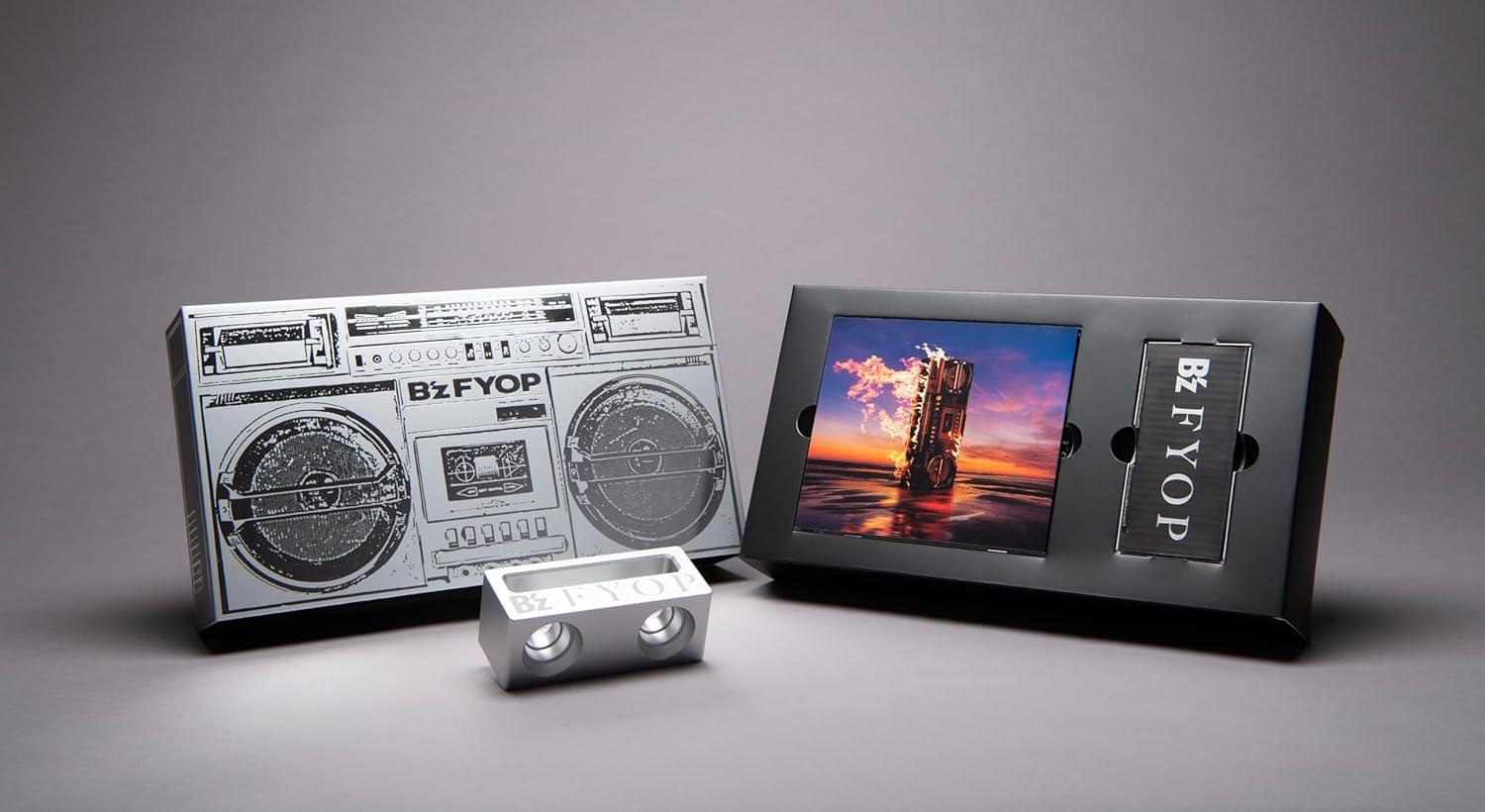 B'z FYOP 数量限定盤 CD+メタルスマートフォンスピーカー <SILVER