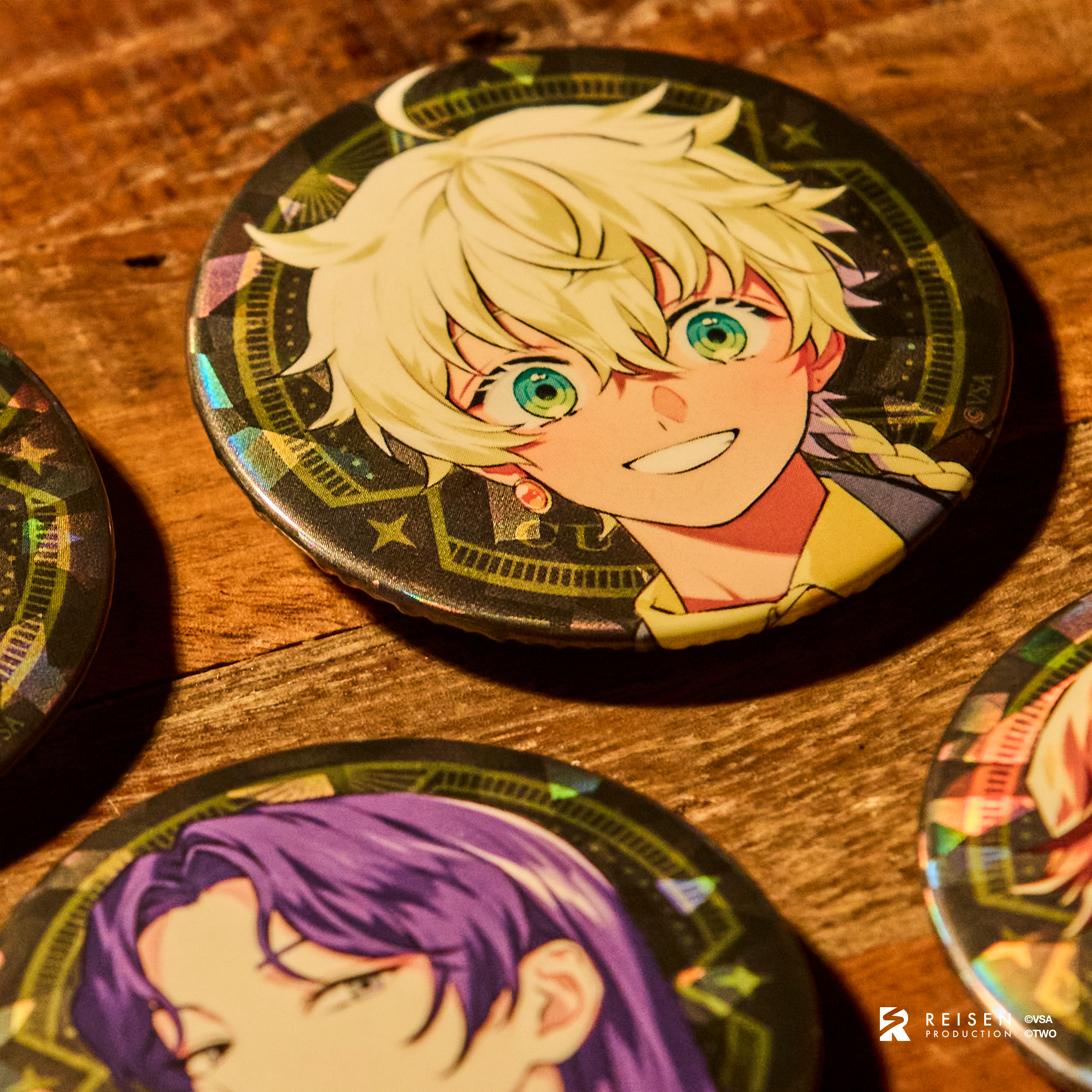 私立ビバレン学園】 REISEN練習生 トレーディング缶バッジ | VS