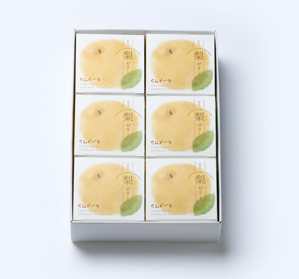 山之上 梨ゼリー（6個入） – Wayu 若尾製菓 online store