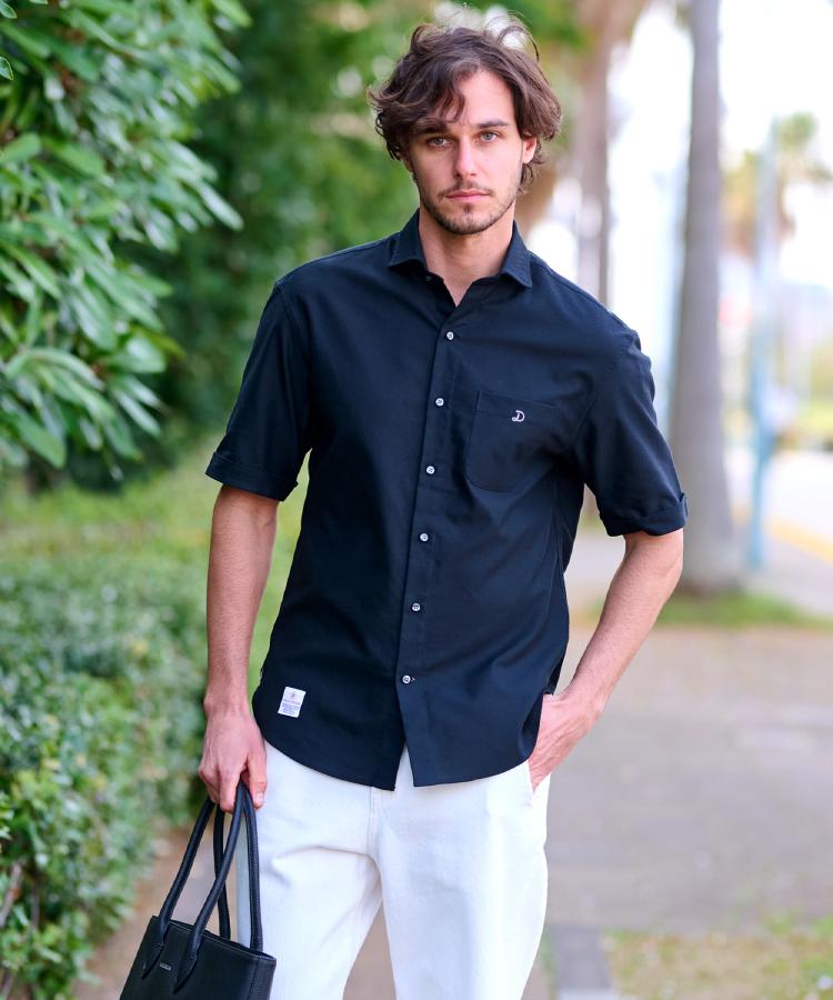 メッシュエアー ハーフスリーブシャツ（カジュアルシャツ