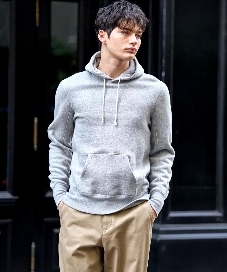 ベストセラー】デキシー吊裏毛プルオーバーパーカスウェットトップス