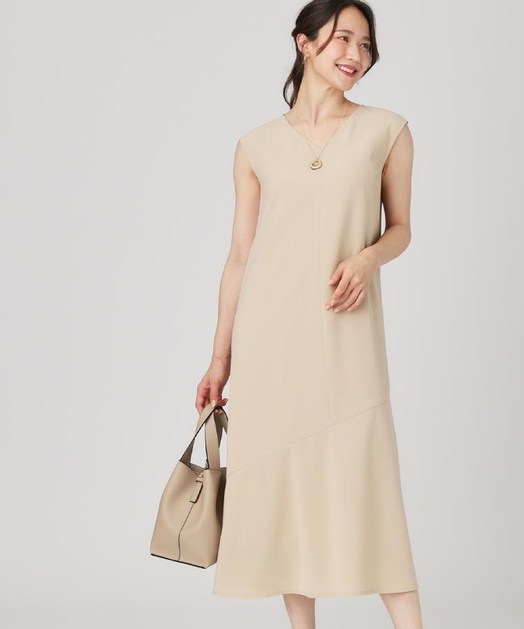 手洗い可／日本製】フレアワンピース（ミドルワンピース） | COUP DE