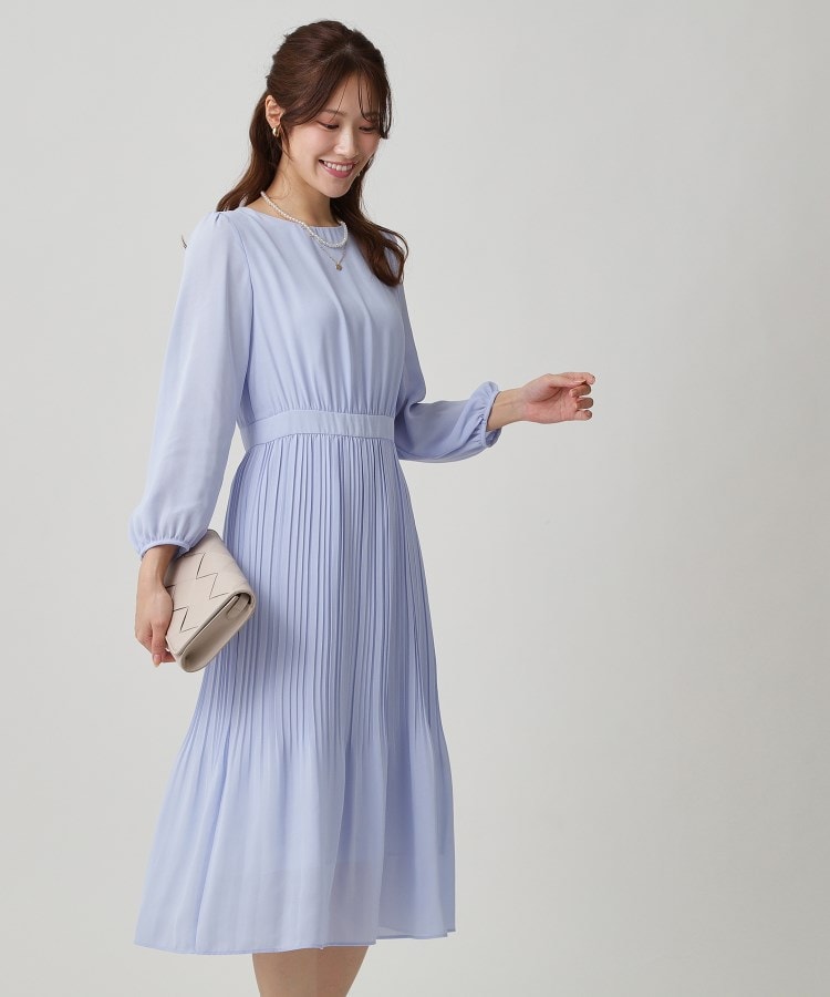洗える/セレモニー】プリーツワンピース（ミドルワンピース） | COUP
