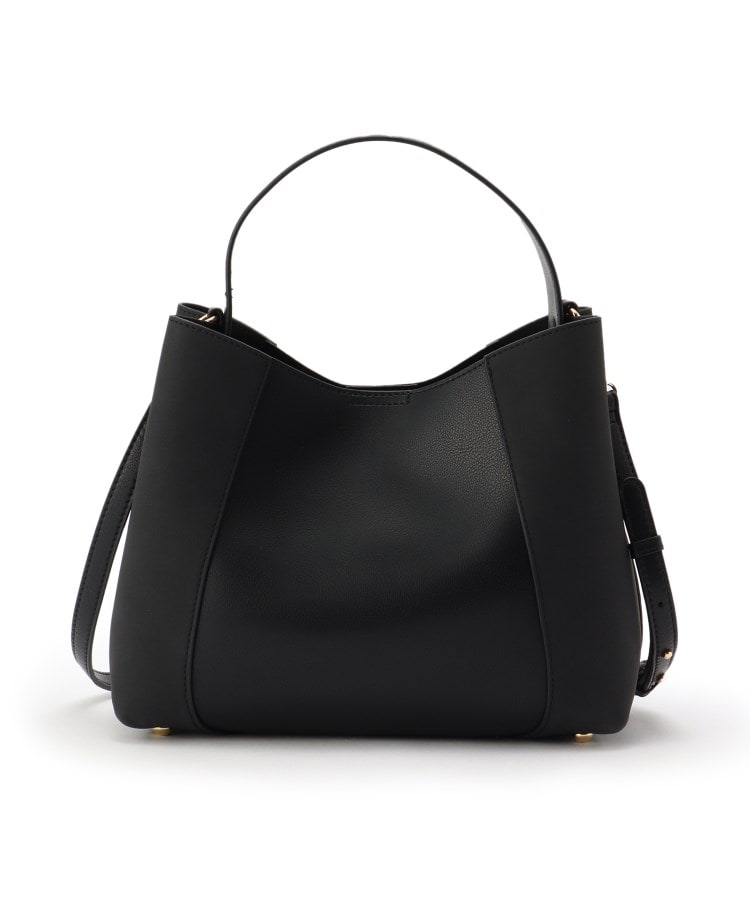 2WAY】フェイクスエードコンビ ワンハンドルバッグ（ショルダーバッグ