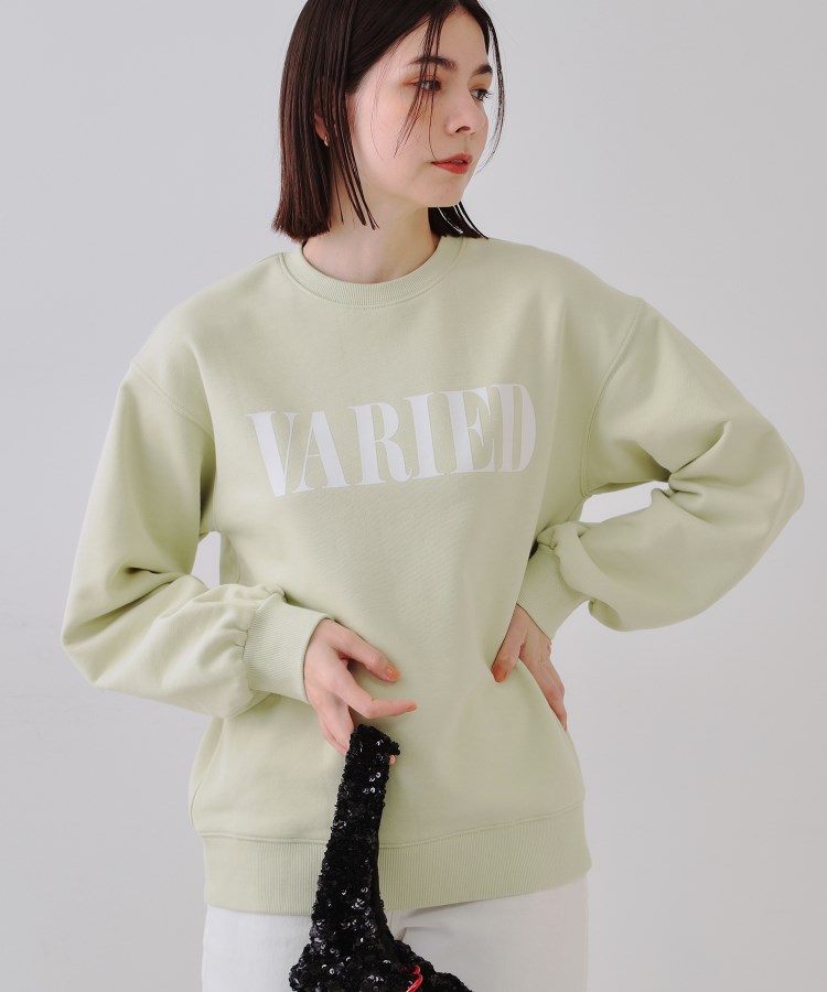 フロッキーロゴスウェット【洗濯機洗い可】（カットソー） | OPAQUE