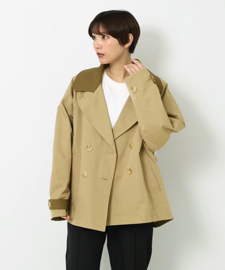 晩秋まで使える】バイカラートレンチコート（トレンチコート） | FURRY