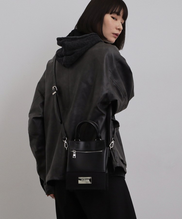 ツートンミニZIPショルダーバッグ（ショルダーバッグ） | tk.TAKEO