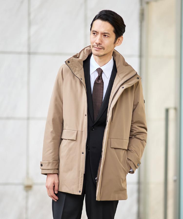 None Of Stress】ストレッチ ダウンブルゾン（ダウンジャケット/コート