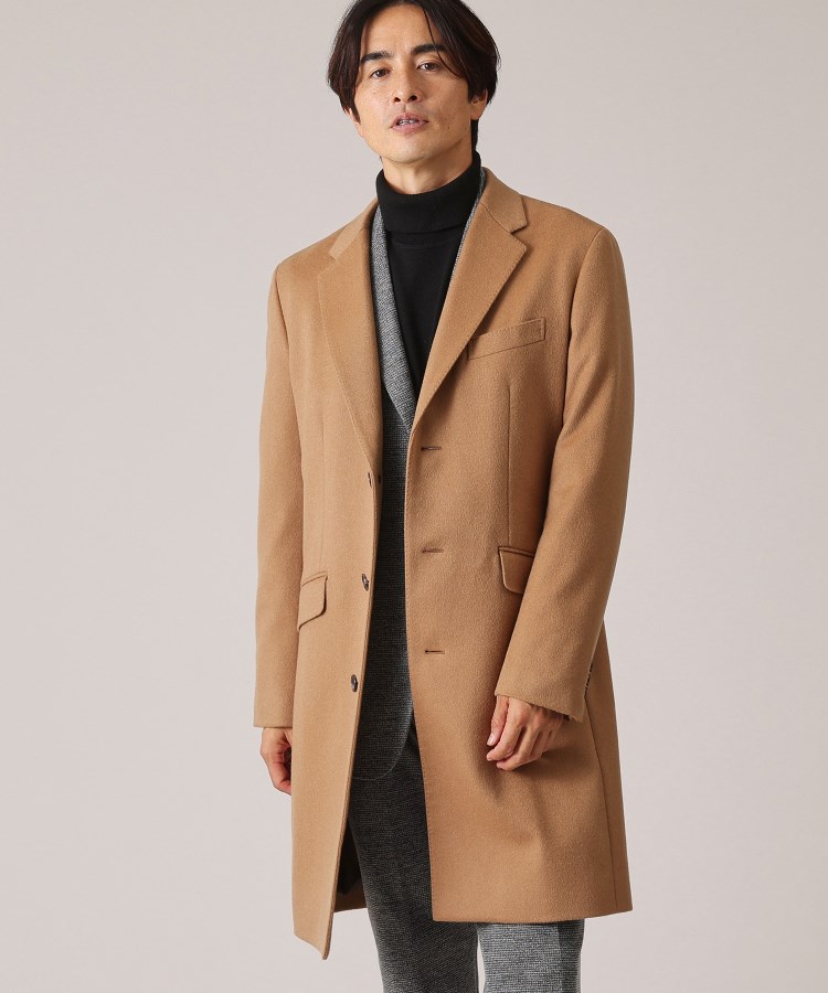 HACKETT ハケットロンドン hackett london WOOL TWILL OVERCORT メンズ