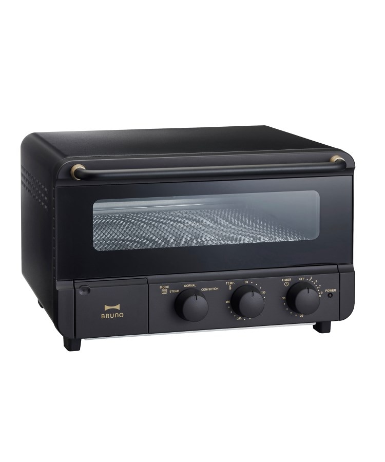 スチーム＆ベイク トースター BOE067-BK ＜BRUNO ブルーノ＞（キッチン
