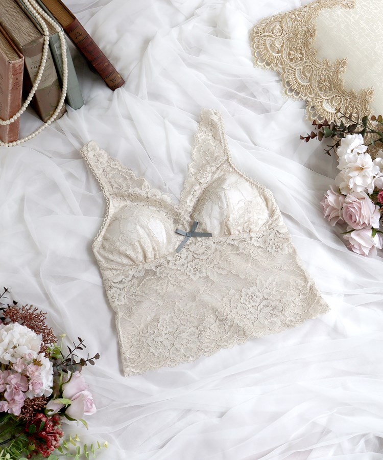 ノーラ カップ付レースキャミソール（スリップ・キャミソール） | Risa