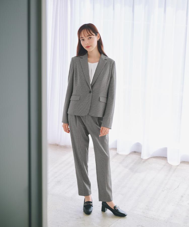 5色展開/XS-LLサイズ》ストレッチテーラードジャケット/セットアップ