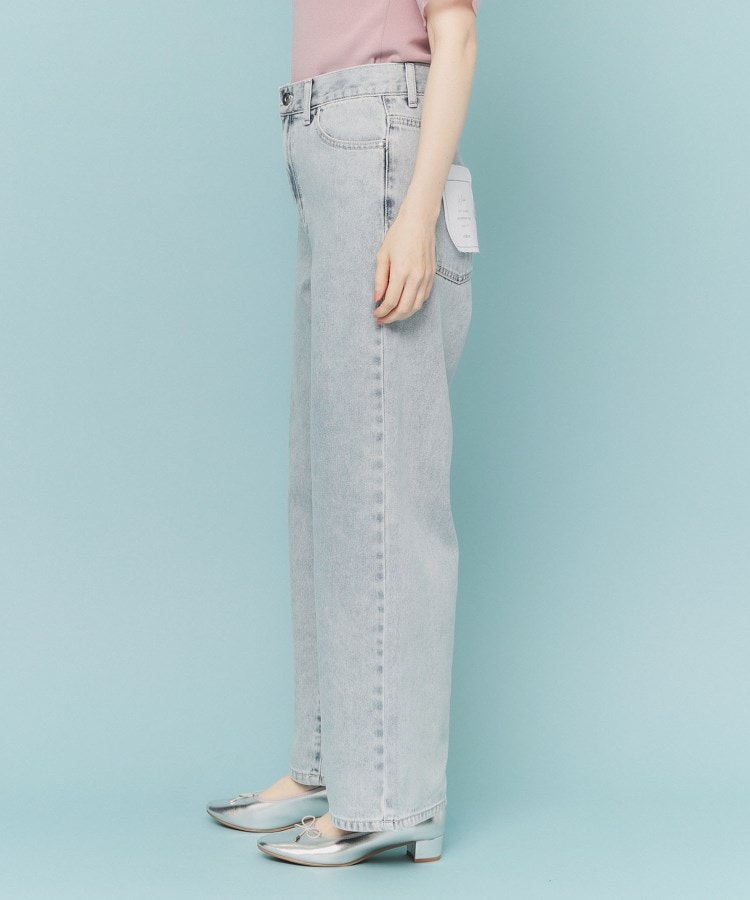 丈が選べる》デニムバギーパンツ【洗濯機洗い可】（デニムパンツ