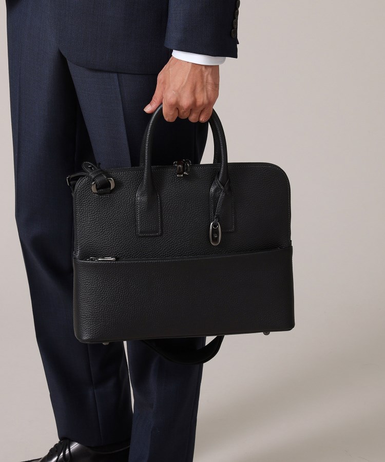 Ken トフ&ロードストーンコンパクトブリーフwithショルダー ブラック