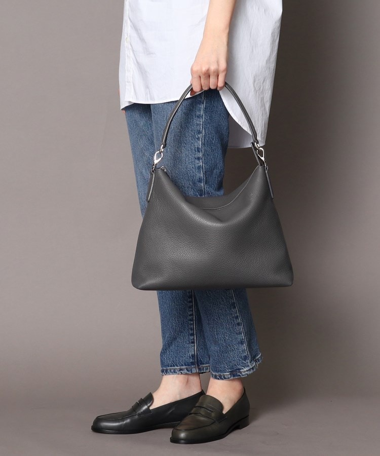 ミニマ】レザーショルダーバッグ L 2WAY 本革 ビジネスバッグ（商品