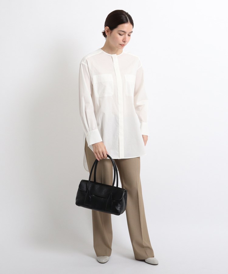 ペルーシェ】レザーハンドバッグ S 本革 フォーマルバッグ（商品番号