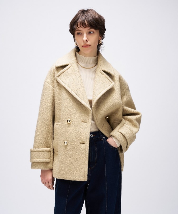 ループメルトンPコート（Pコート） | cloenc（クロエンス）| ワールド